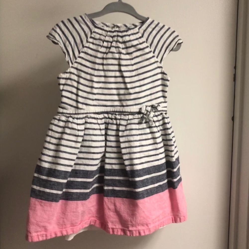 Carter’s Size 24M NWOT Sleeveless Striped Dress